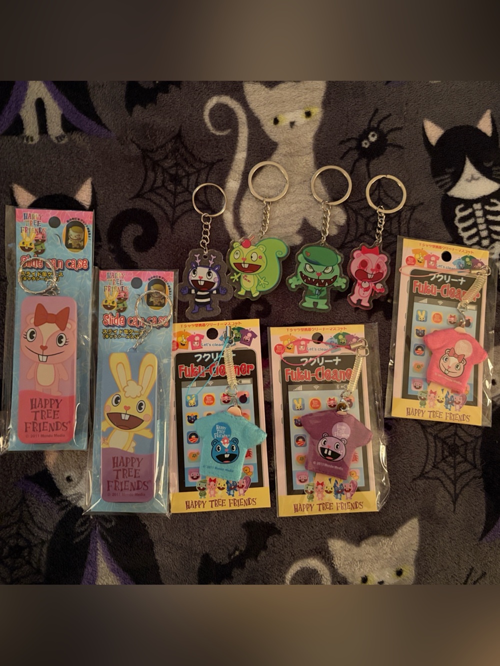 Happy tree friends keychain lot